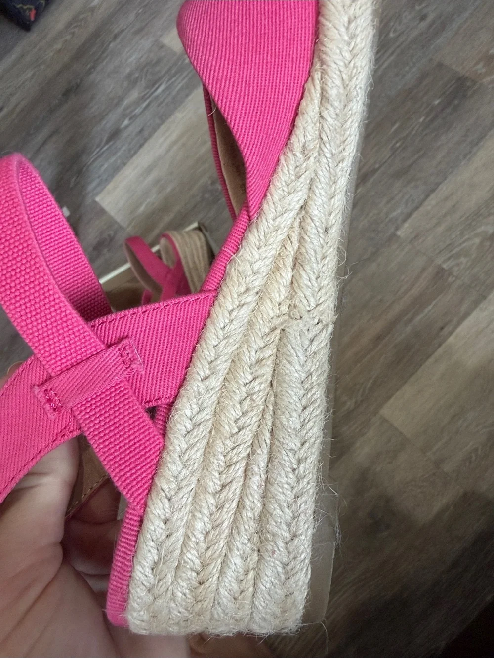 LIFE STRIDE PILAR FRENCH PINK SZ 7 wedge